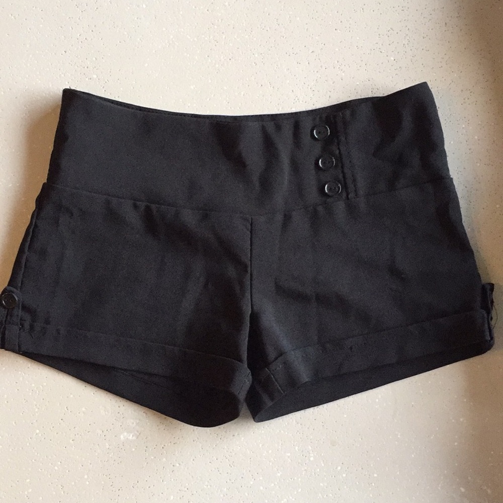 Black shorts